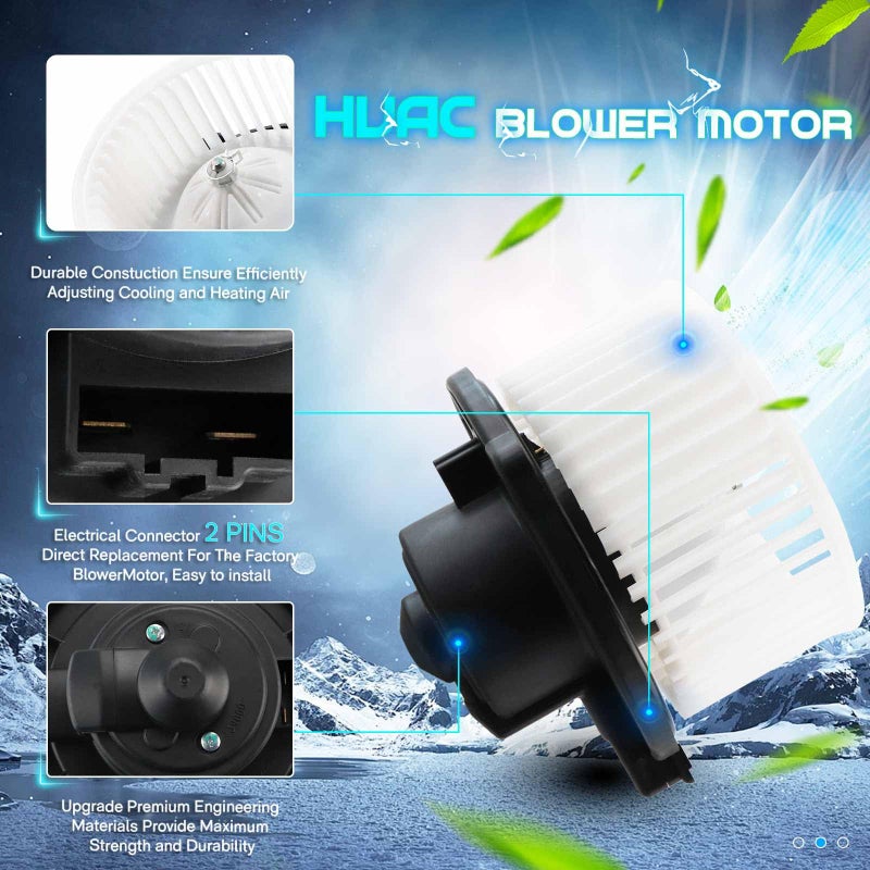 ILONPA HVAC Heater Blower Motor & Fan Assembly 87103-35022 700061 for 1996-2002 Toyota 4Runner - Image 4